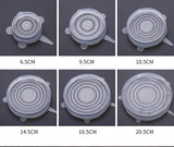 6 Pcs Reusable Silicone Stretch Lids | Fresh Keeping Online @ Best Price in Pakistan