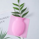 Silicone Vase 3D Magic Sticky Silicone Vase Flower Pot Online @ Best Price in Pakistan