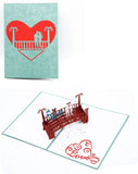Love bridge Handmade 3D Pop Up Card Online @ Best Price in Pakistan