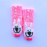 Hand Knitted Wool Winter Warm Mittens Cute Cat Online @ Best Price in Pakistan