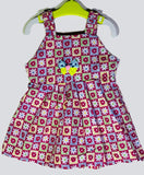 Newborn Baby Girl Frock - Blumen