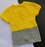 Hand Knitted Sweater With Head Band & Shoulder Pouch Online @ Best Price in Pakistan
