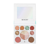 MUICIN - White Blusher & Eyeshadow Palette