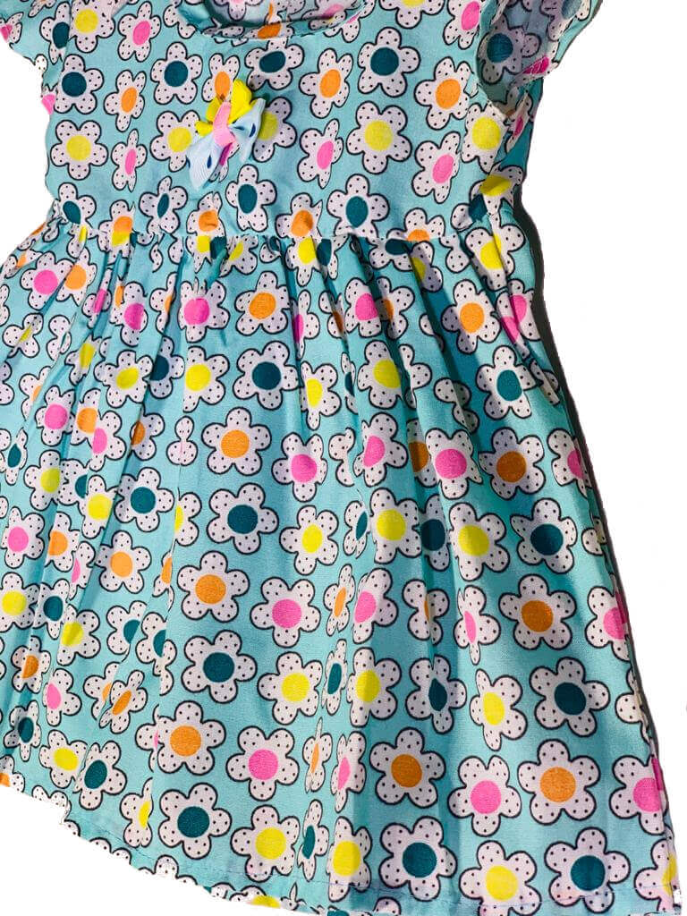 Baby printed hot sale frock