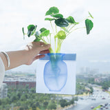 Silicone Vase 3D Magic Sticky Silicone Vase Flower Pot Online @ Best Price in Pakistan