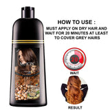 MUICIN - Light Brown Hair Color Shampoo With Ginger & Argan Oil Buy Online @ Best Price in Pakistan