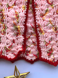 Hand Knitted Baby Cardigan Sweater With Flower Cap & Booties Online @ Best Price in Pakistan