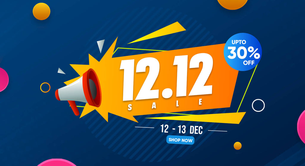 12.12 Sale Of The Year 2021 With Up To 30% OFF + 5% OFF