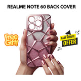 Realme Note 60 Glitter Fancy Mobile Cover for Ladies and Girls