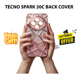Tecno Spark 30c Glitter Fancy Mobile Cover for Ladies and Girls