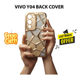 Vivo Y04 Glitter Fancy Mobile Cover for Ladies and Girls