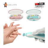 Premium 6-in-1 Electric Baby Nail Trimmer Set