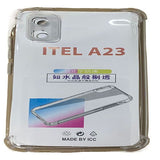 itel A23 Transparent Mobile Cover in Pakistan