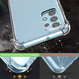 Samsung A32 Transparent Mobile Cover in Pakistan
