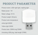 Portable Mini USB LED Bulb