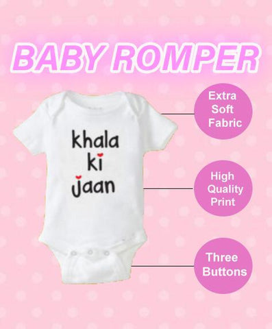 Baby Girls And Boys Half Sleeves Khala Ki Jaan Romper Online @ Best Price in Pakistan