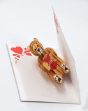Love Bear Handmade 3D Pop Up Card Online @ Best Price in Pakistan