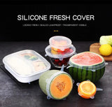6 Pcs Reusable Silicone Stretch Lids | Fresh Keeping Online @ Best Price in Pakistan