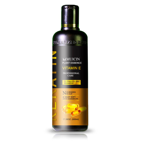 MUICIN - Vitamin E Keratin Ultimate Care Anti Dandruff & Scalp Nourishment Shampoo - 500ml