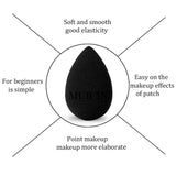 MUICIN - Makeup Blender Black Sponge Puff