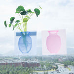 Silicone Vase 3D Magic Sticky Silicone Vase Flower Pot Online @ Best Price in Pakistan
