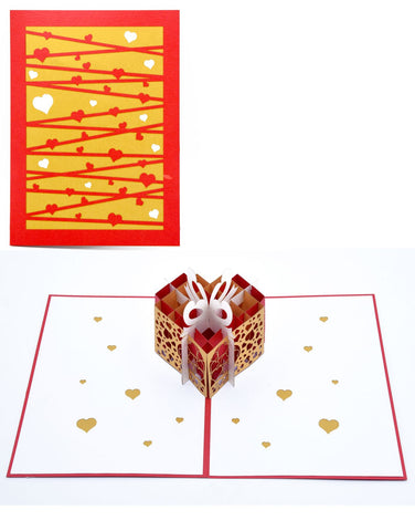 Heart Box Handmade 3D Pop Up Card Online @ Best Price in Pakistan