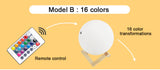 Moon Lamp - 16 Colors - 3D Printed Buy Online @ Best Price in Pakistan