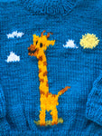 Hand Knitted Giraffe Sweater for Newborn Baby Online @ Best Price in Pakistan