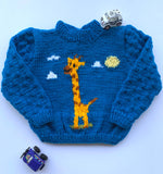 Hand Knitted Giraffe Sweater for Newborn Baby Online @ Best Price in Pakistan
